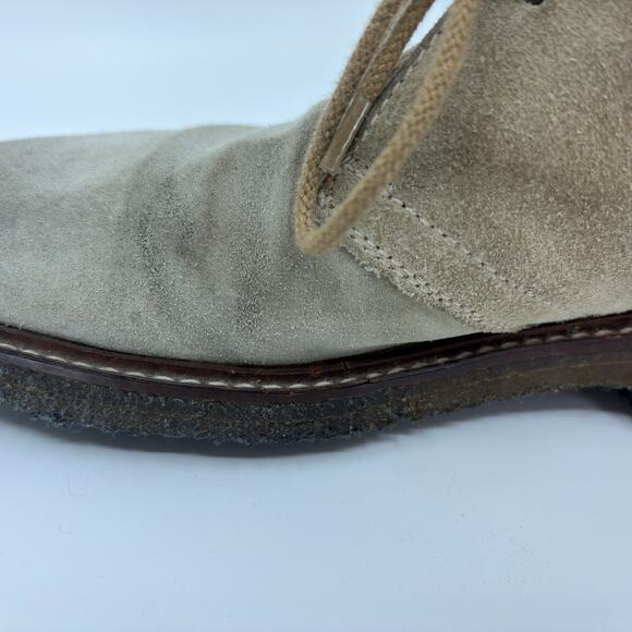 Polo Ralph Lauren Chukka Boots Mens 11 D Tan Suede Crepe Sole Made Italy Used main image 10
